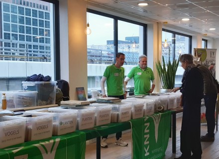 stand met 2dehands natuurboeken