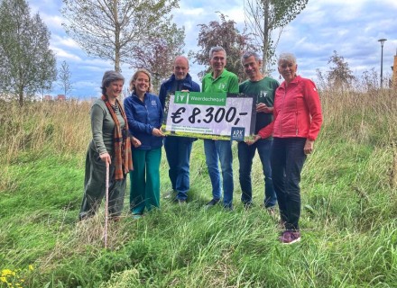 uitrijking van de cheque